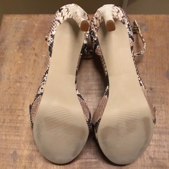 Steve Madden Snake Skin Heels - Picture 10 of 10